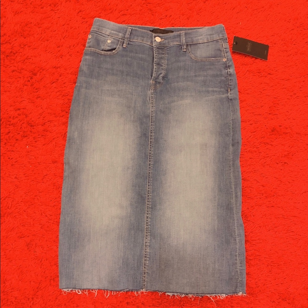 Zara Midi Denim Skirt